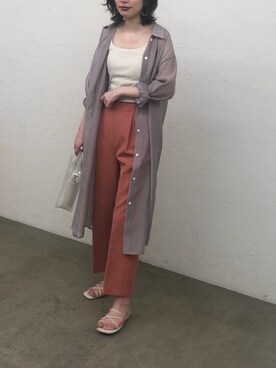 おそのさん（レディース・167cm）の夏コーディネート