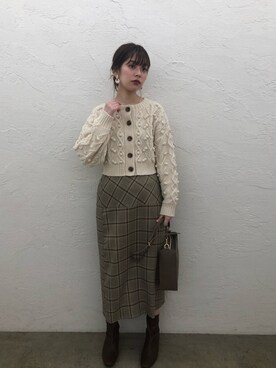 おそのさん（レディース・167cm）の秋コーディネート