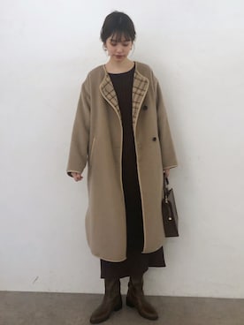 おそのさん（レディース・167cm）の冬コーディネート