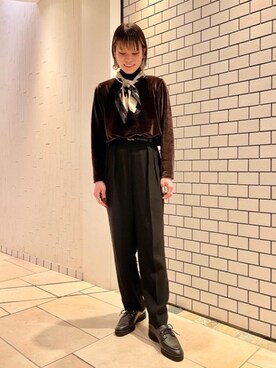 黒スラックス の人気ファッションコーディネート Wear