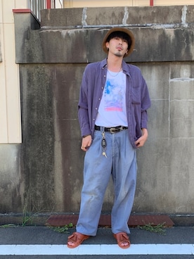 「BENCH（BENSAN）（ベンチ）のアイテム」を使った、KATSUMATA.さん（メンズ・173cm）の秋コーディネート