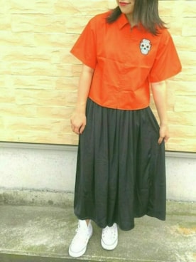 momiさん（レディース・154cm）の秋コーディネート