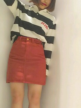 momiさん(レディース・154cm)の冬コーディネート