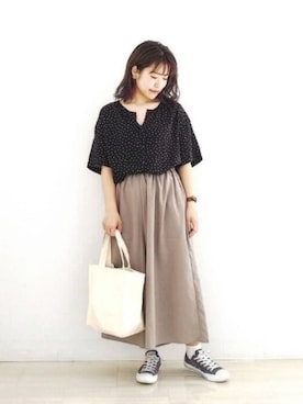 momiさん（レディース・154cm）の夏コーディネート