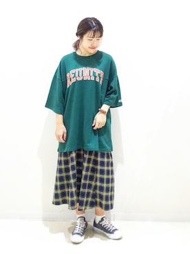 momiさん（レディース・154cm）の秋コーディネート