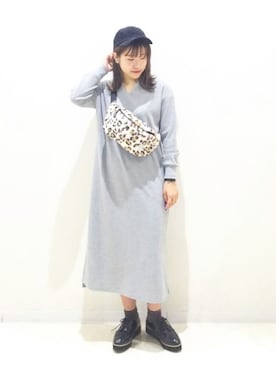 「オリエンタルトラフィック」｜「アイテム（帽子）」を使った、momiさん（レディース・154cm）の秋コーディネート