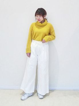 momiさん(レディース・154cm)の冬コーディネート