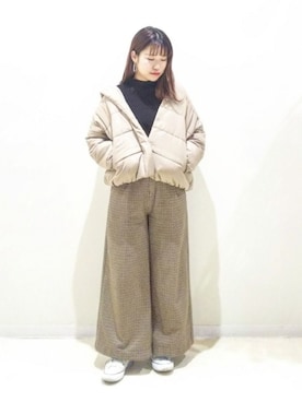 momiさん(レディース・154cm)の冬コーディネート