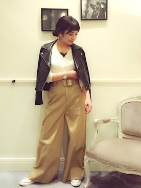 NANAさん（レディース・160cm）の春コーディネート