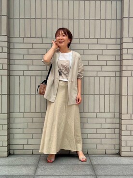 meさん（レディース・152cm）の春コーディネート