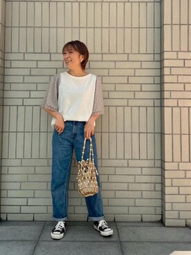 meさん（レディース・152cm）の春コーディネート