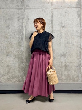 meさん（レディース・152cm）の春コーディネート