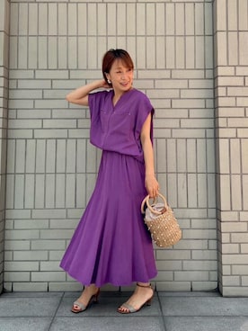 meさん（レディース・152cm）の春コーディネート