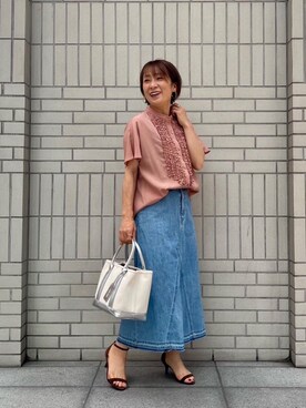 meさん（レディース・152cm）の夏コーディネート