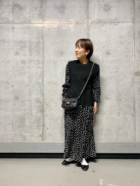 meさん（レディース・152cm）の冬コーディネート