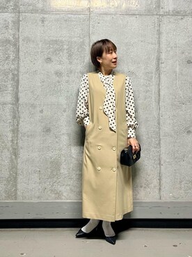 meさん（レディース・152cm）の冬コーディネート