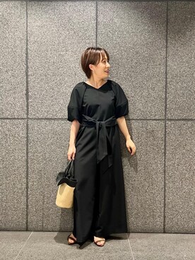 「お呼ばれ」｜「アイテム（パンツ）」を使った、meさん（レディース・152cm）の春コーディネート