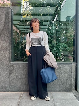 meさん（レディース・152cm）の秋コーディネート