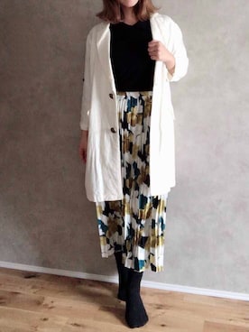 Atsukoさん（レディース・155cm）の春コーディネート