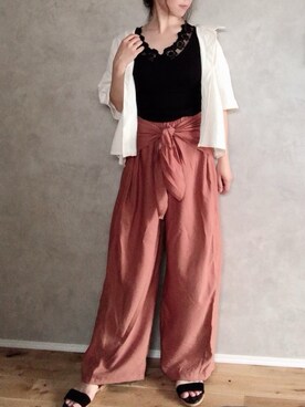 Atsukoさん（レディース・155cm）の夏コーディネート