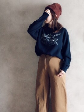 Atsukoさん（レディース・155cm）の秋コーディネート