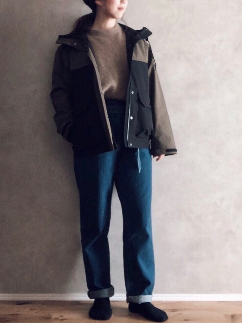 【美品】BY∴ ヘアリー天竺ボトルネックニット BEAUTY&YOUTH UNITED ARROWS（ビューティーアンドユースユナイテッド