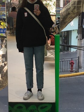 「VANS（バンズ）のアイテム（アクセサリー）」を使った、叫一白1さん（レディース・168cm）の春コーディネート