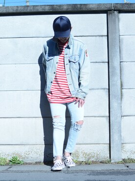 「CURRENT ELLIOTT」｜(jeudi)さん（メンズ・170cm）の春コーディネート