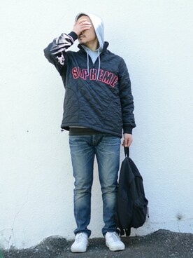 「palace」｜「アイテム（その他）」を使った、(jeudi)さん（メンズ・170cm）の春コーディネート
