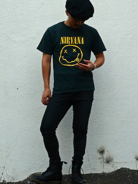 「NIRVANA」｜「アイテム（その他）」を使った、(jeudi)さん（メンズ・170cm）の夏コーディネート