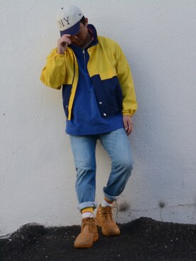 「Levis」｜「アイテム（その他）」を使った、(jeudi)さん（メンズ・170cm）の秋コーディネート