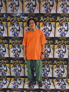 「POINTER（ポインター ）のアイテム（その他シューズ）」を使った、Issueさん（メンズ・176cm）の秋コーディネート