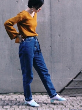 STAFFさん（レディース・157cm）の春コーディネート