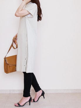 「VitaFelice（ヴィータフェリーチェ）のアイテム」を使った、kanakoさん（レディース・160cm）の秋コーディネート