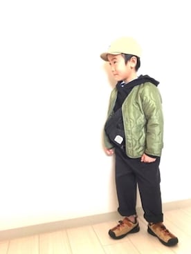 「UNITED ARROWS（ユナイテッドアローズ）のアイテム」を使った、Ruu...さん（キッズ・110cm）の冬コーディネート