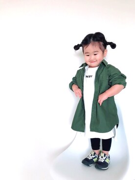 Ruu...さん（キッズ・80cm）の春コーディネート