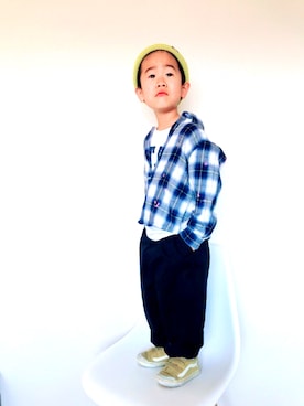 「DAKINE（ダカイン）のアイテム」を使った、Ruu...さん（キッズ・80cm）の春コーディネート