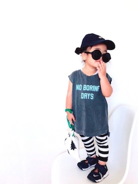 Ruu...さん（キッズ・80cm）の春コーディネート