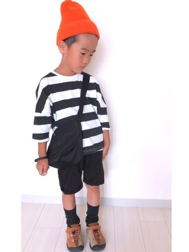 Ruu...さん（キッズ・80cm）の夏コーディネート