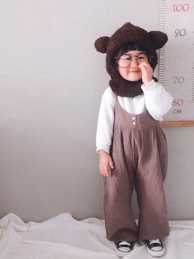 Ruu...さん（キッズ・80cm）の冬コーディネート