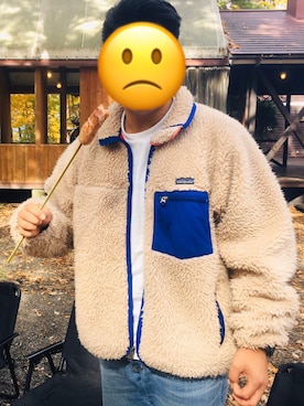 「レトロ」｜「アイテム（その他アウター）」を使った、ごっちさん（メンズ・171cm）の秋コーディネート