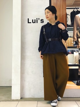 Chie Ikeharaさん（レディース・157cm）の冬コーディネート