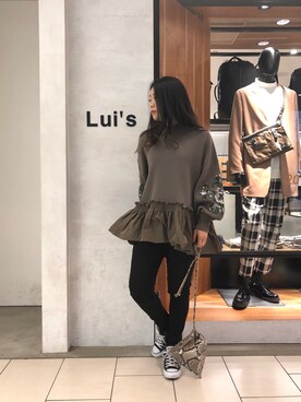 Chie Ikeharaさん(レディース・157cm)の冬コーディネート