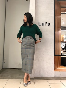 Chie Ikeharaさん(レディース・157cm)の冬コーディネート