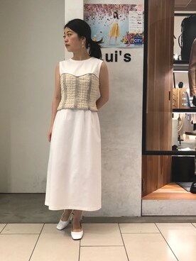 Chie Ikeharaさん(レディース・157cm)の春コーディネート