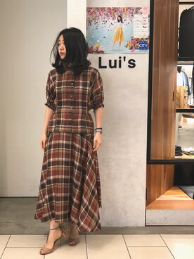 「ルイス」｜Chie Ikeharaさん（レディース・157cm）の春コーディネート