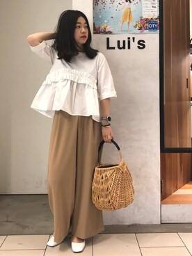 Chie Ikeharaさん(レディース・157cm)の春コーディネート