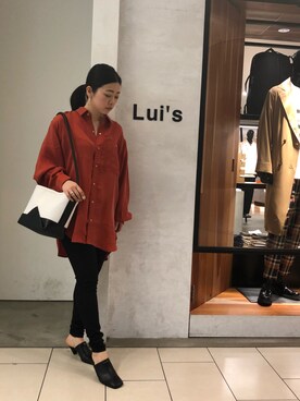 Chie Ikeharaさん(レディース・157cm)の春コーディネート