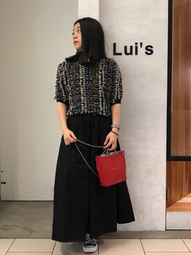 Chie Ikeharaさん（レディース・157cm）の春コーディネート