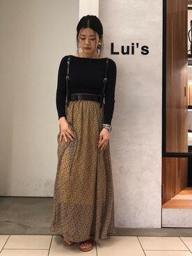 Chie Ikeharaさん（レディース・157cm）の春コーディネート